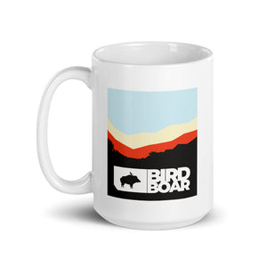 Mug with skyline art