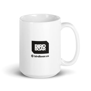 Mug with blob art