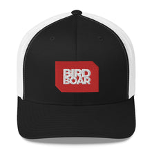 Load image into Gallery viewer, Trucker cap with red logo
