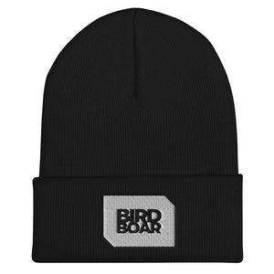 Beanie with white wordmark