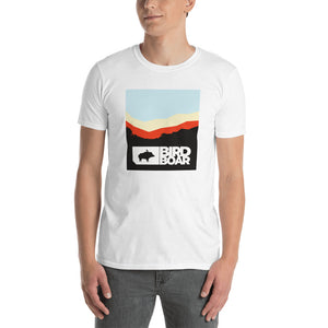 T-shirt with skyline art