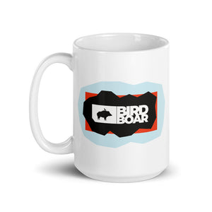 Mug with blob art